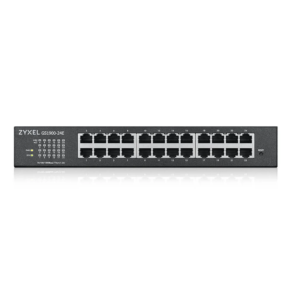 Zyxel GS1900-24E Managed L2 Gigabit Ethernet (10/100/1000) 1U Black - Image 3