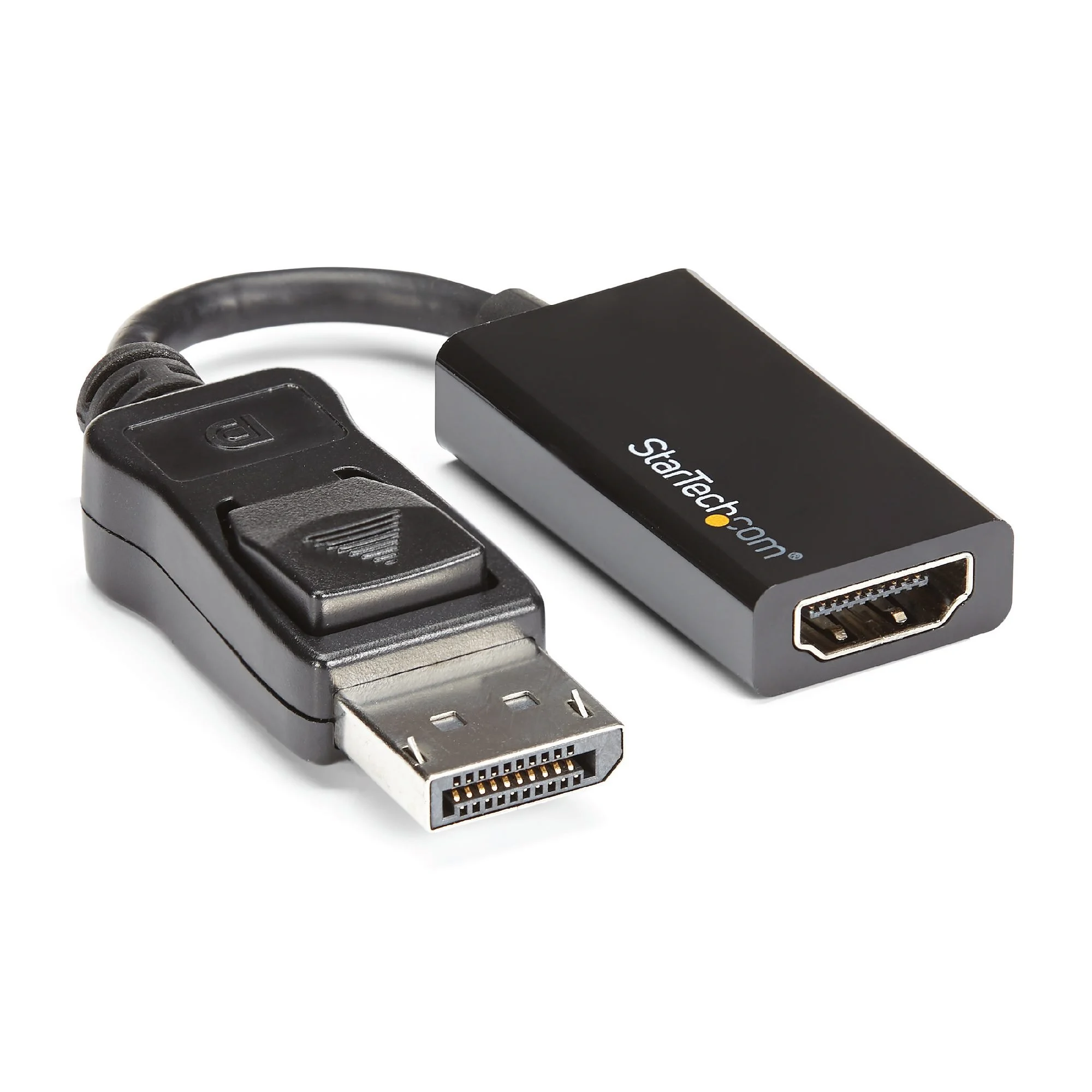 StarTech.com DisplayPort to HDMI Adapter - 4K 60Hz Active DP 1.4 to HDMI 2.0 Video Converter - DP to HDMI Monitor/TV/Dis