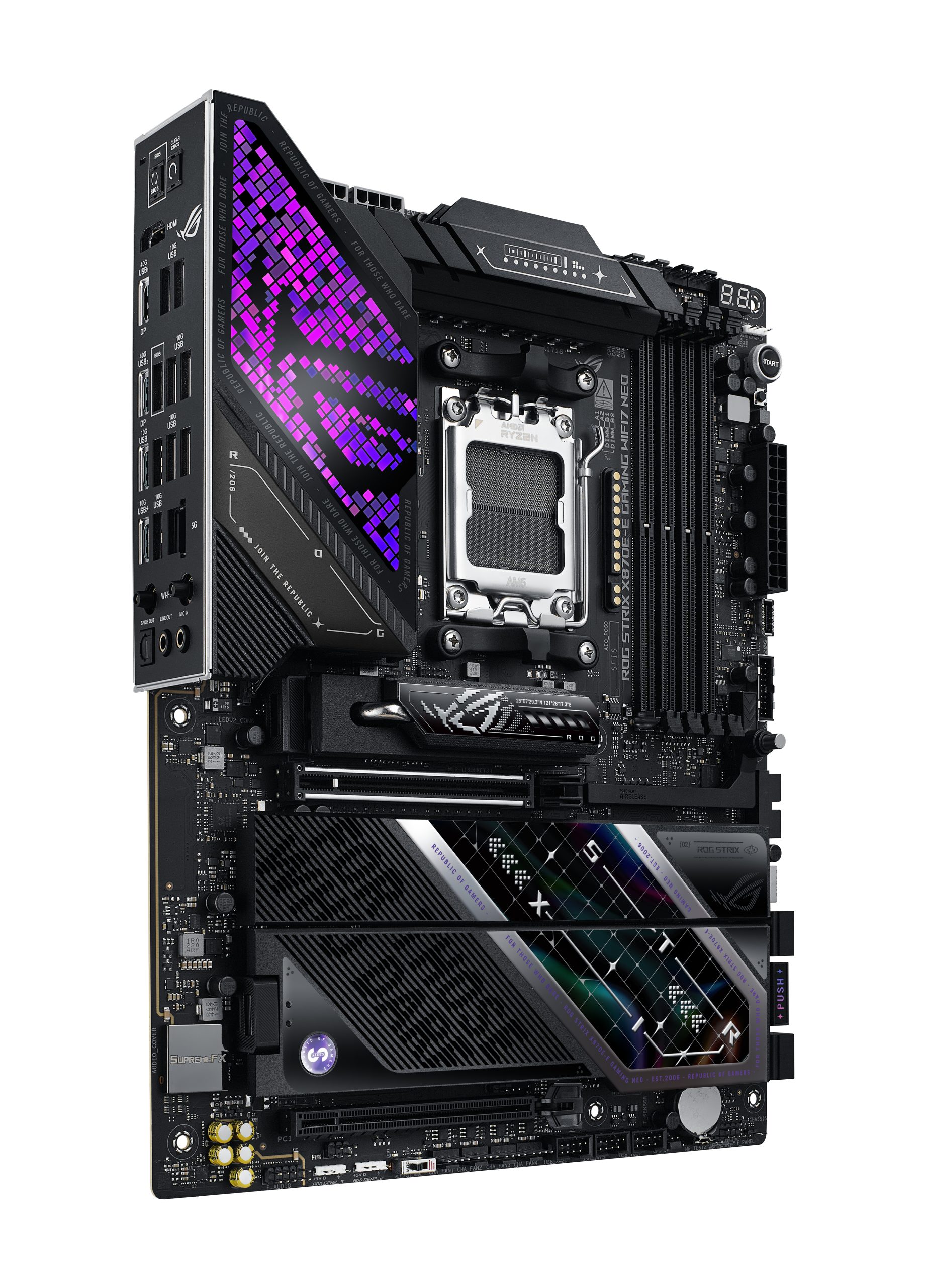 ASUS ROG STRIX X870E-E GAMING WIFI7 NEO AMD X870E Socket AM5 ATX - Image 2