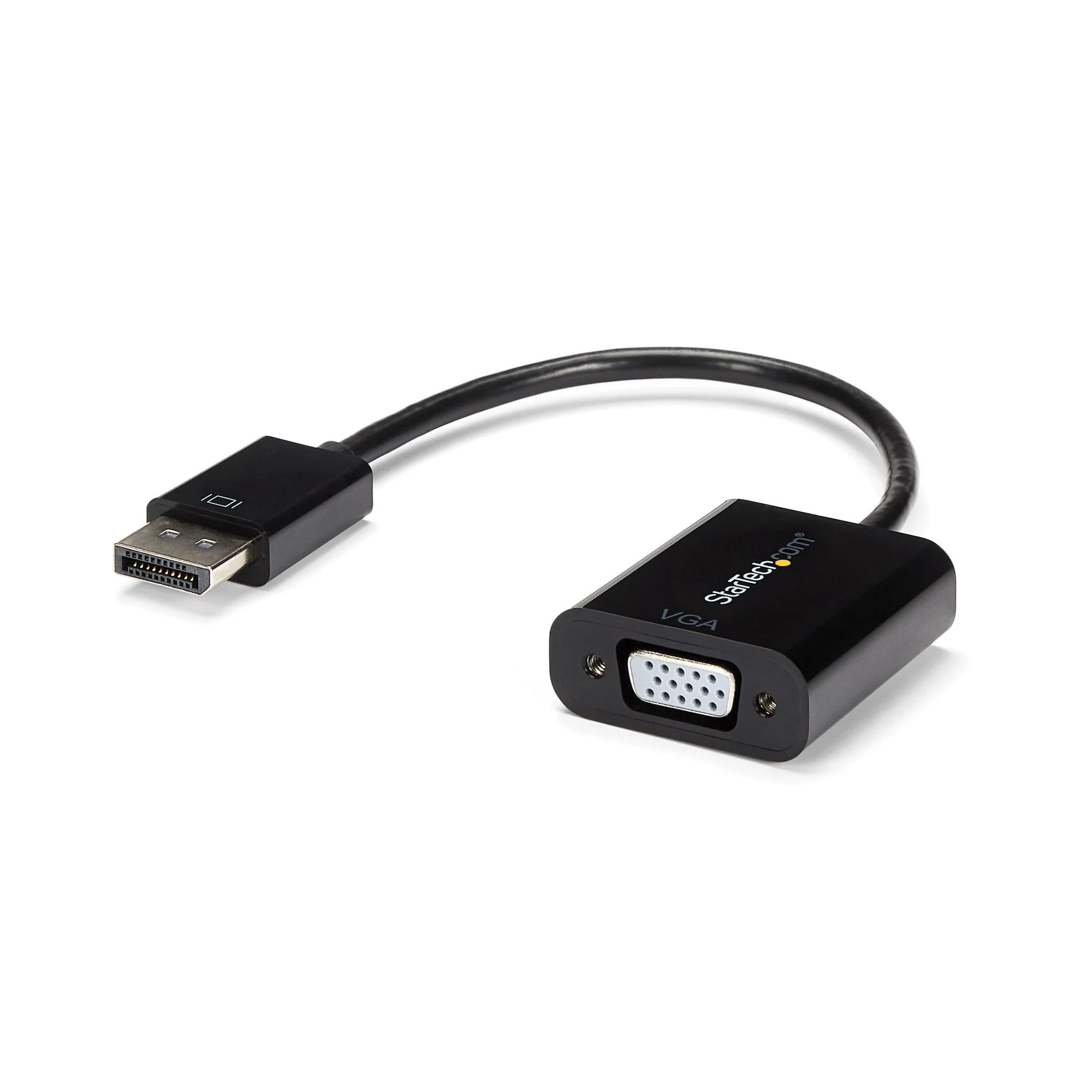 StarTech.com DisplayPort to VGA Adapter - Active DP to VGA Converter - 1080p Video - DP/DP++ Source to VGA Monitor Cable