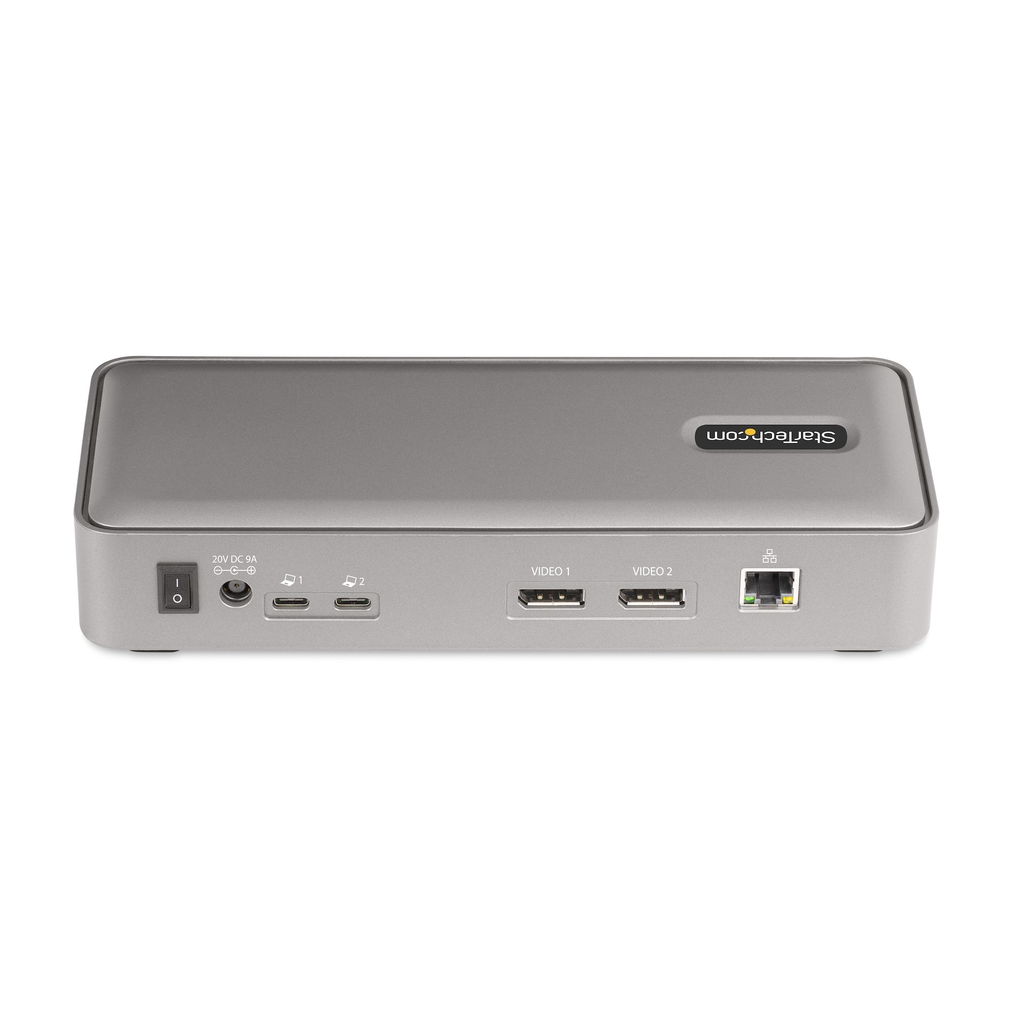 StarTech.com Dual-Laptop USB-C KVM Docking Station, Dual Monitor 4K 60Hz DisplayPort Dock, 5-Port USB Hub, GbE, 90W/45W - Image 3