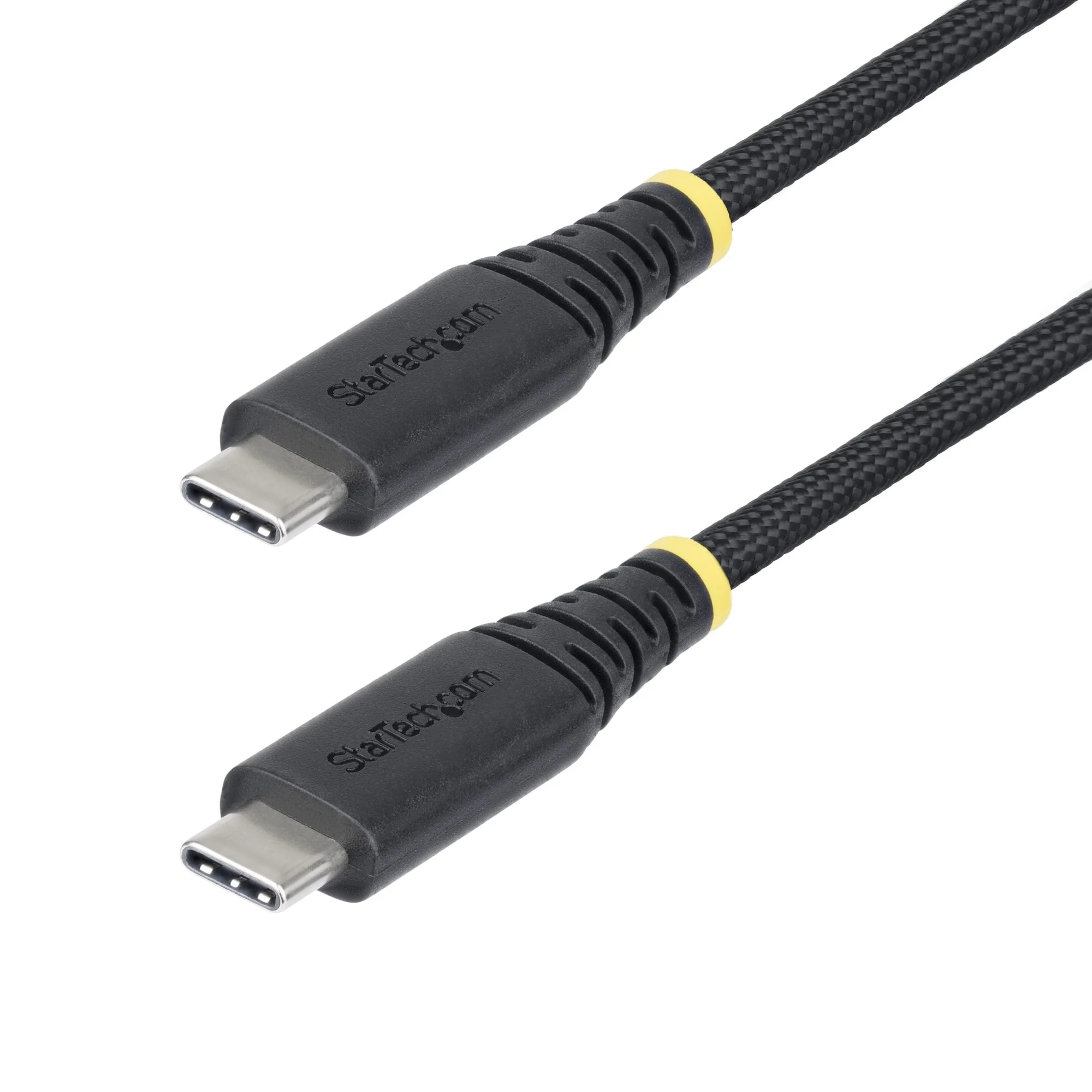 StarTech.com 3ft (1m) USB-C Charging Cable, Durable and Ultra-Flexible, 240W (5A) PD EPR, USB 2.0 Laptop Charger Cable,