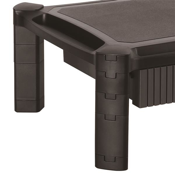 StarTech.com Monitor Riser - Drawer - Height Adjustable - For up to 32" (22lb/10kg) Displays - Image 3