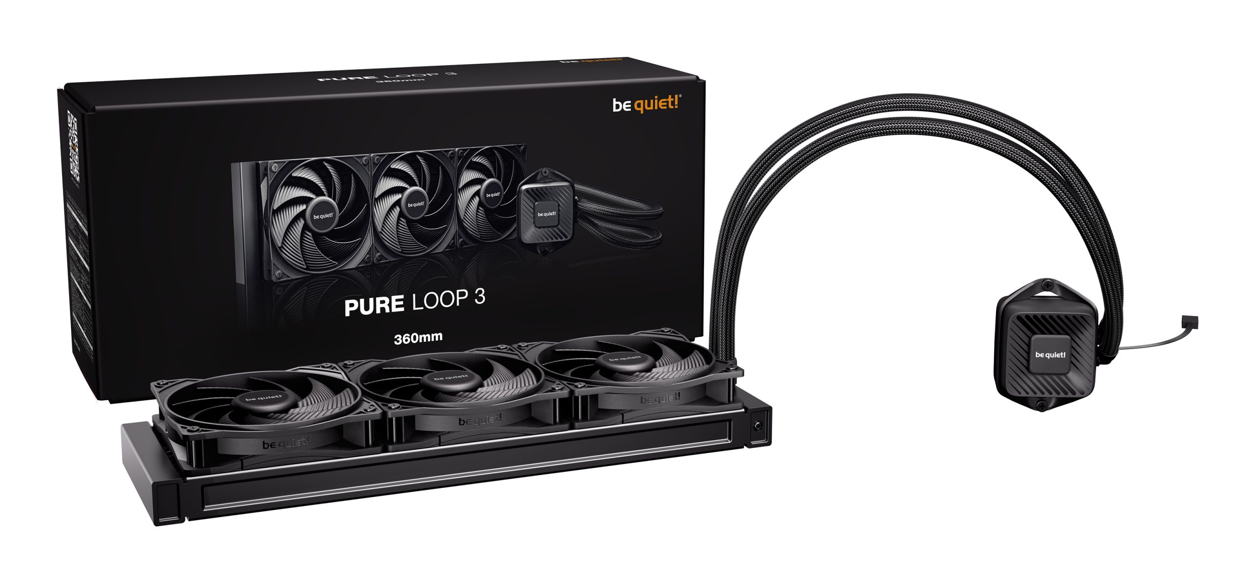 be quiet! PURE LOOP 3 Processor All-in-one liquid cooler 12 cm Black 1 pc(s) - Image 2