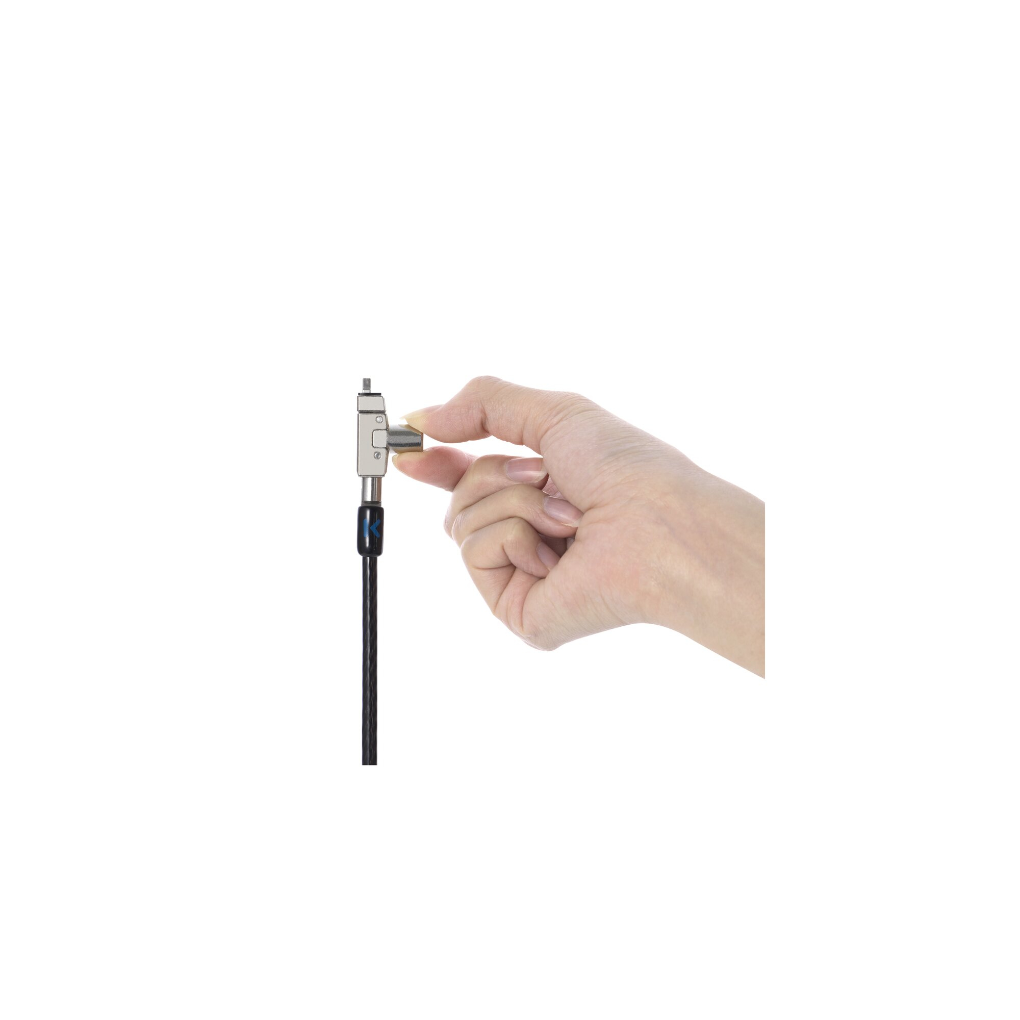 Kensington Slim N17 2.0 Keyed Dual Head Laptop Lock for Wedge-Shaped Slots - Image 2