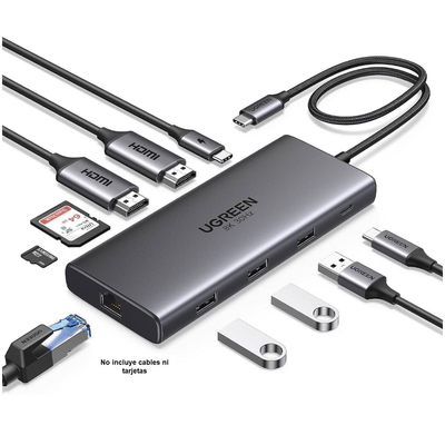 Ugreen 15534 interface hub USB Type-C 5000 Mbit/s - Image 2