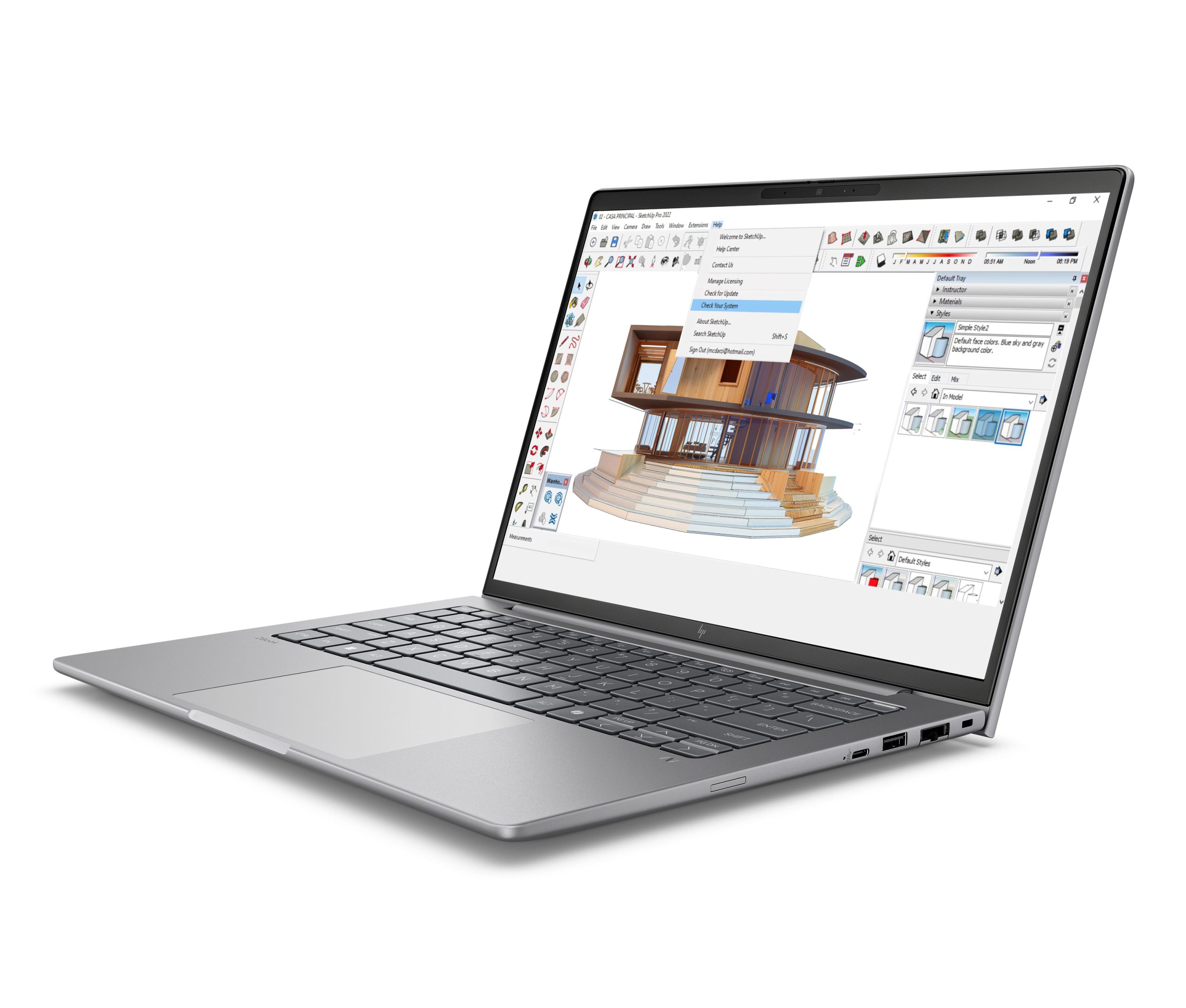 HP ZBook 8 G1i Data Science Intel Core Ultra 7 255H Mobile workstation 35.6 cm (14") WUXGA 32 GB DDR5-SDRAM 1 TB SSD NVI - Image 3