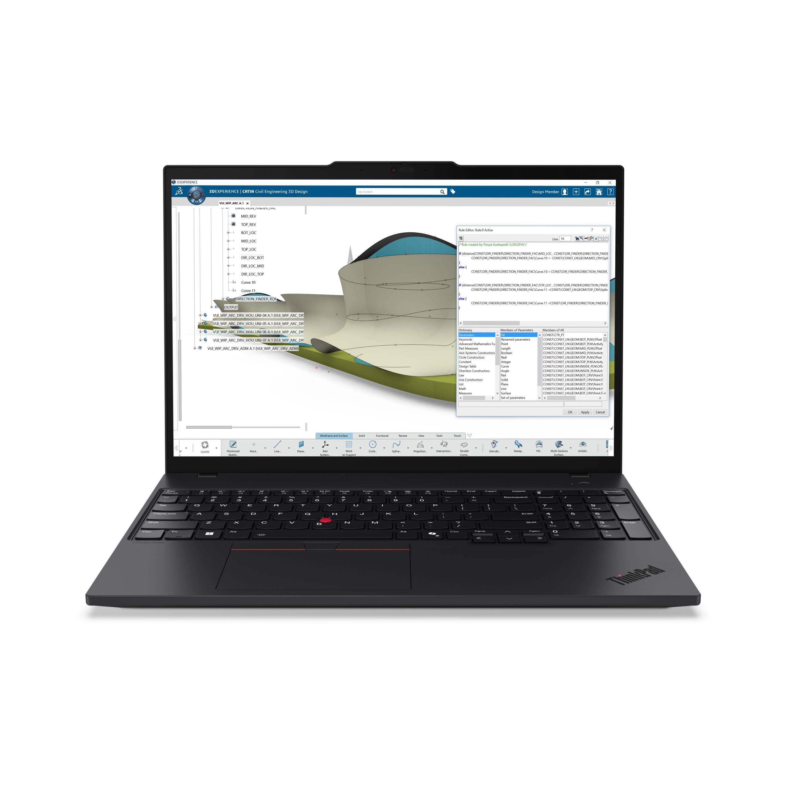 Lenovo ThinkPad P16s Gen 4 (AMD) Copilot+ PC AMD Ryzen™ AI 7 350 Mobile workstation 40.6 cm (16") WUXGA 32 GB DDR5-SDRAM - Image 2