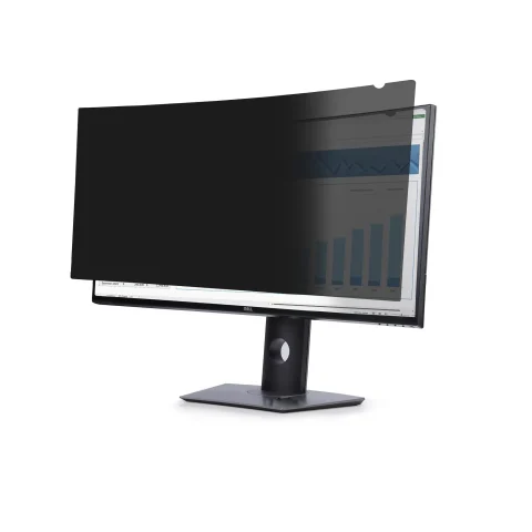 StarTech.com Privacy Screen For Dell P3424WE Curved Ultrawide 21:9 Monitor, Double-Sided Filter Matte/Glossy, Computer M