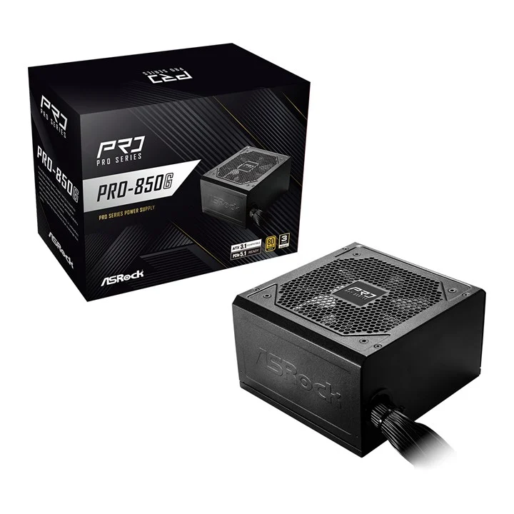 Asrock PRO-850G power supply unit 850 W 24-pin ATX ATX Black