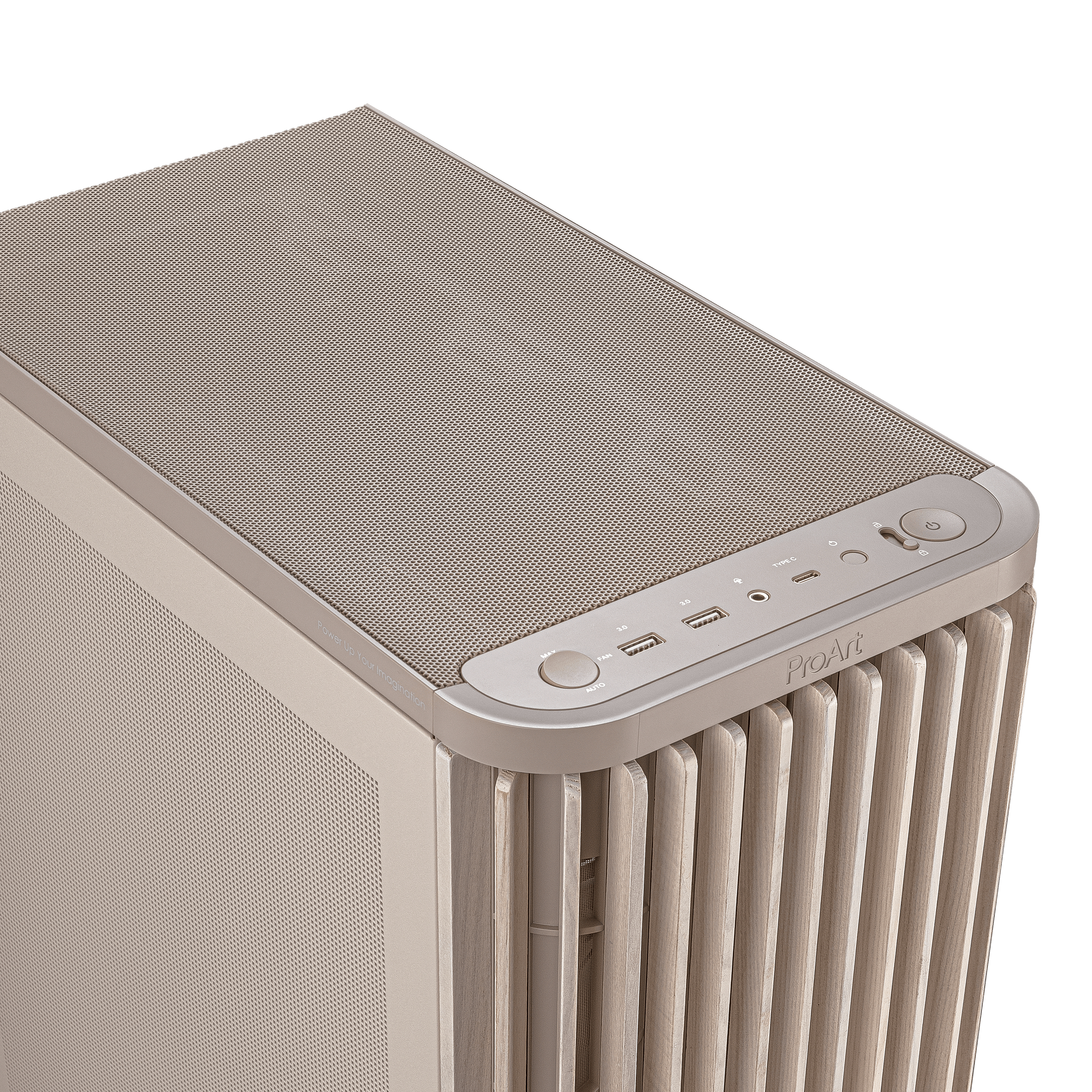 ASUS Proart PA401 Wood Mesh PWM Beige Tower - Image 2