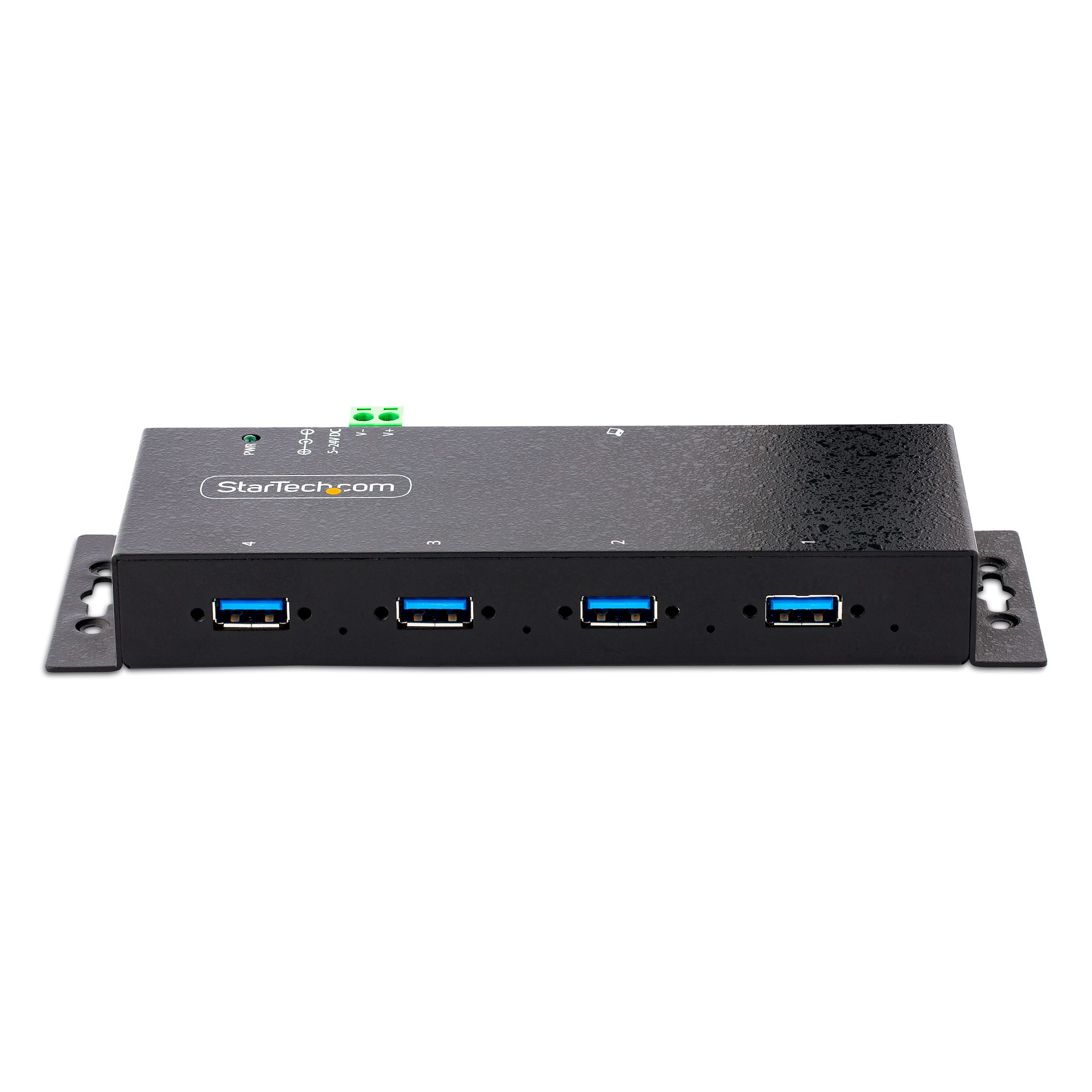 StarTech.com 4-Port Industrial USB 3.0 5Gbps Hub, Rugged USB Hub with ESD Protection, DIN/Wall/Desk Mountable USB-A Hub, - Image 3