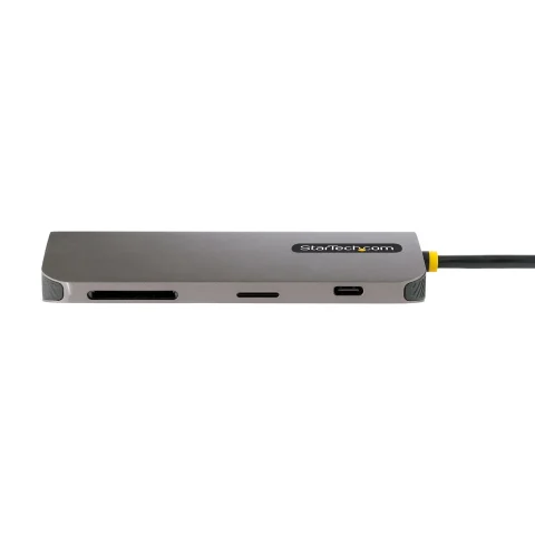 StarTech.com USB C Multiport Adapter 4K 60Hz HDMI Video, 3 Port 5Gbps USB-A Hub, 100W USB Power Delivery Pass-Through/Gb