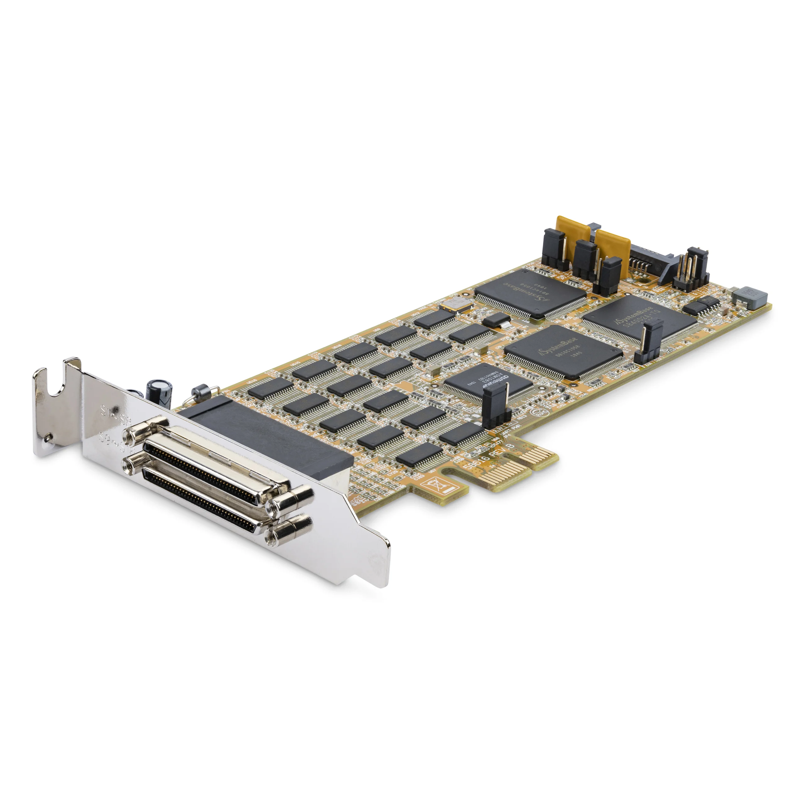 StarTech.com 16-Port Low-Profile Serial Card - RS232 - PCI Express - TAA - Image 2