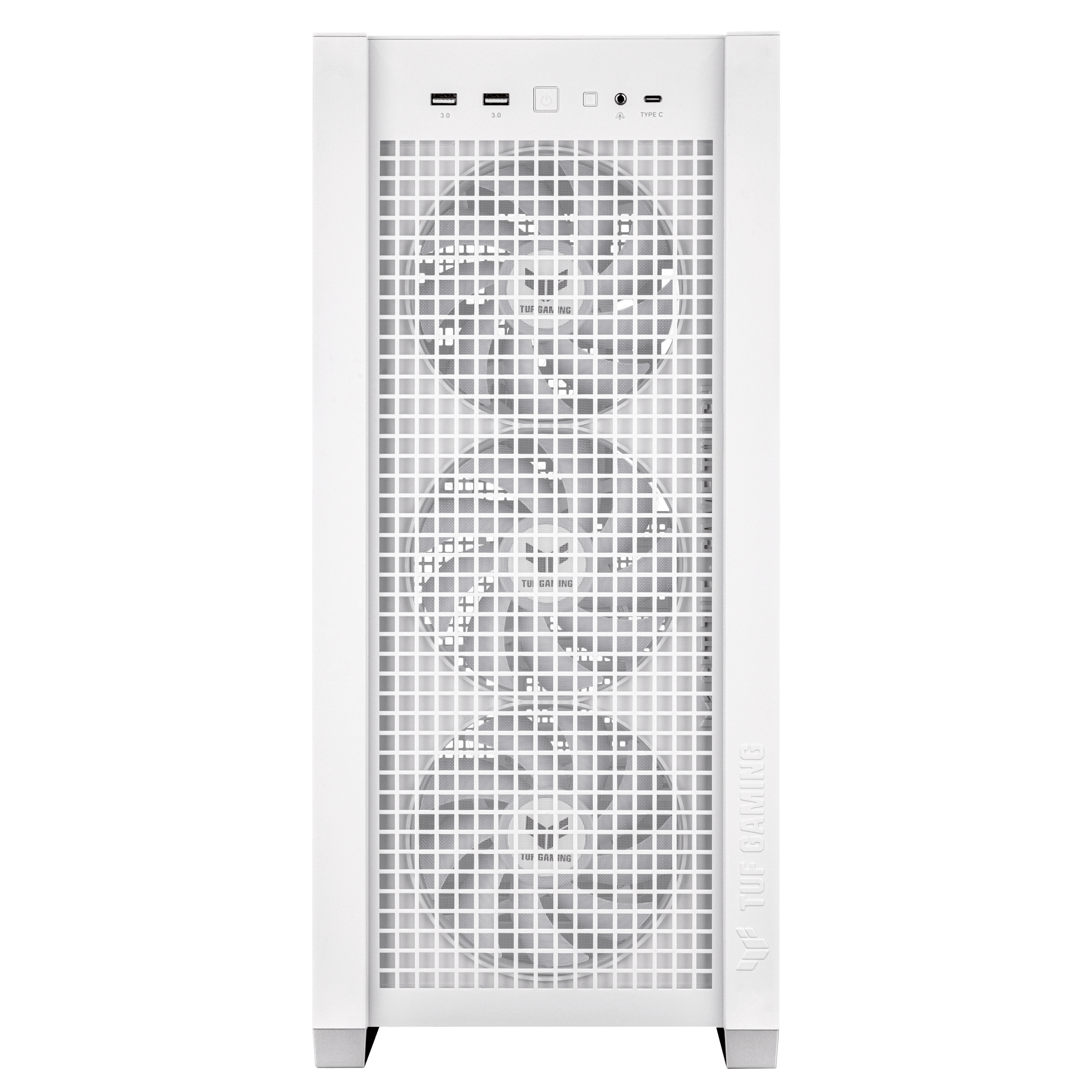 ASUS TUF Gaming GT302 ARGB Midi Tower White - Image 2