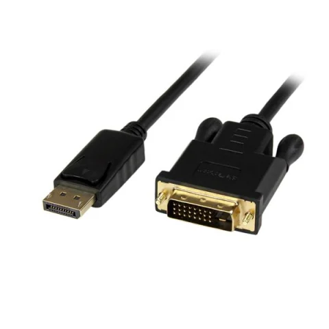 StarTech.com 3ft (1m) DisplayPort to DVI Cable - 1080p Video - Active DisplayPort to DVI Adapter Cable - DisplayPort to