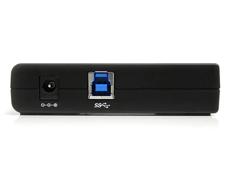 StarTech.com 4 Port Black SuperSpeed USB 3.0 Hub - Image 3