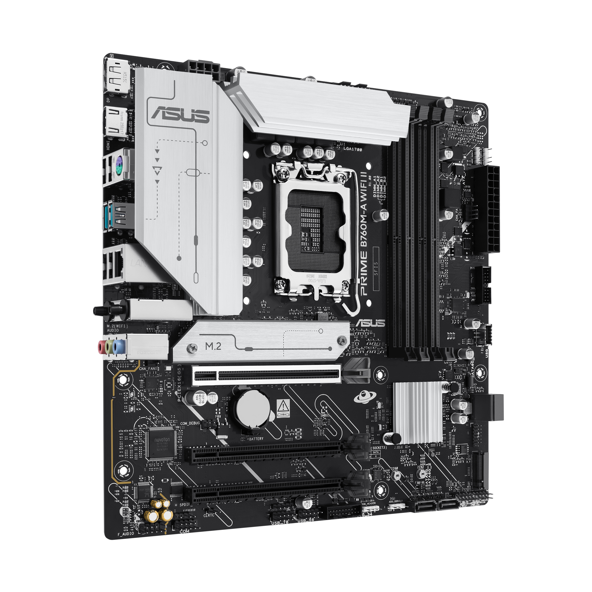ASUS PRIME B760M-A WIFI II Intel B760 LGA 1700 micro ATX - Image 2