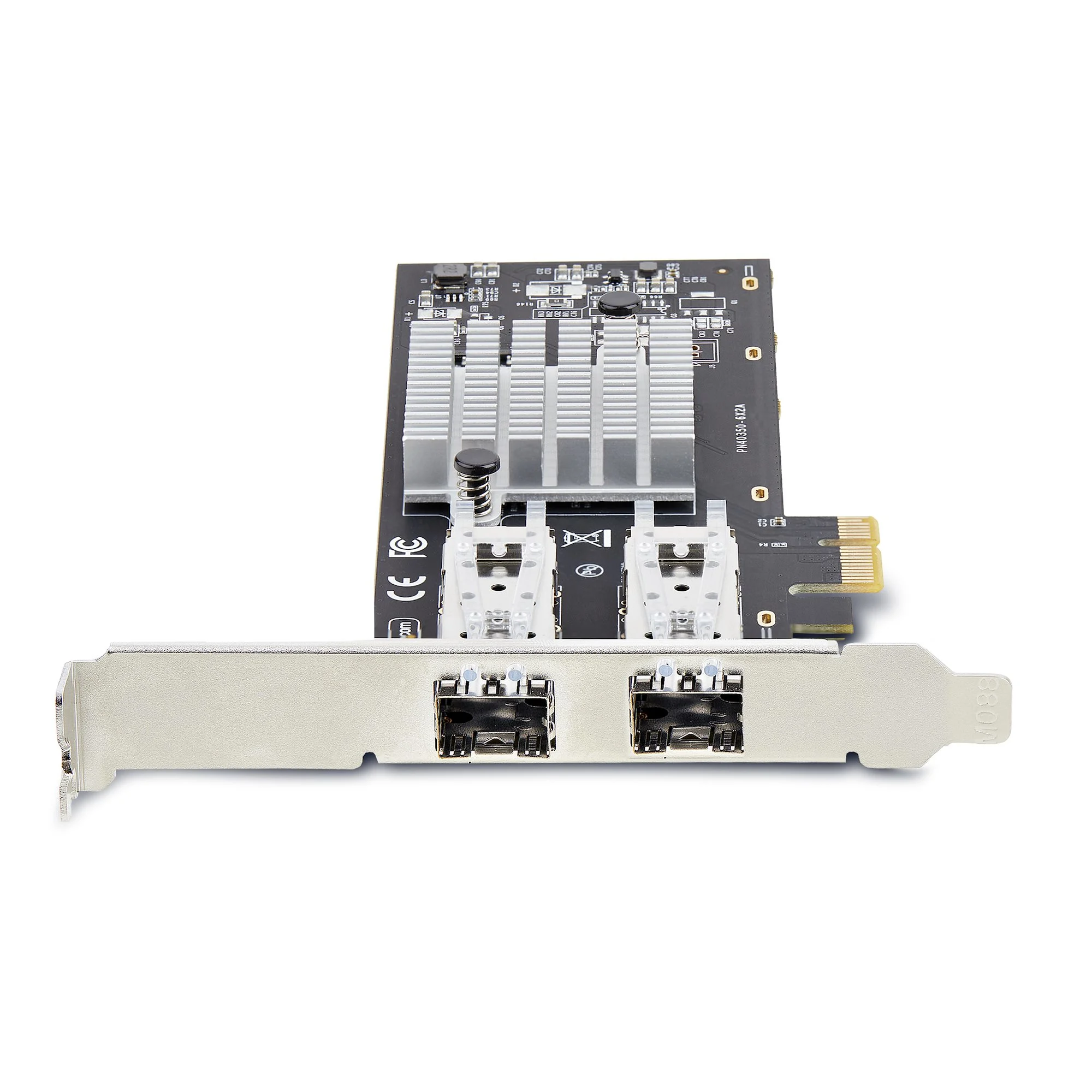 StarTech.com 2-Port GbE SFP Network Card, PCIe 2.0 x1, Intel I350-AM2 2x 1GbE Controller, 1000BASE Copper/Fiber Optic, D - Image 3