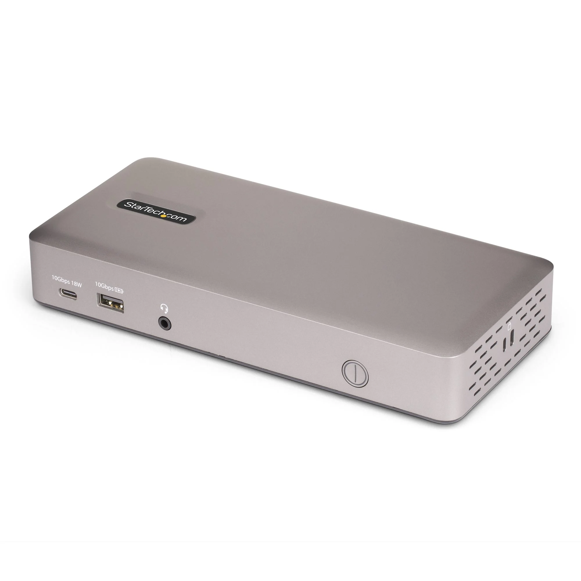 StarTech.com Triple-Monitor USB4 Docking Station, 4K 60Hz HDMI or DisplayPort, 100W Laptop Charging, 2.5GbE, USB-C Multi