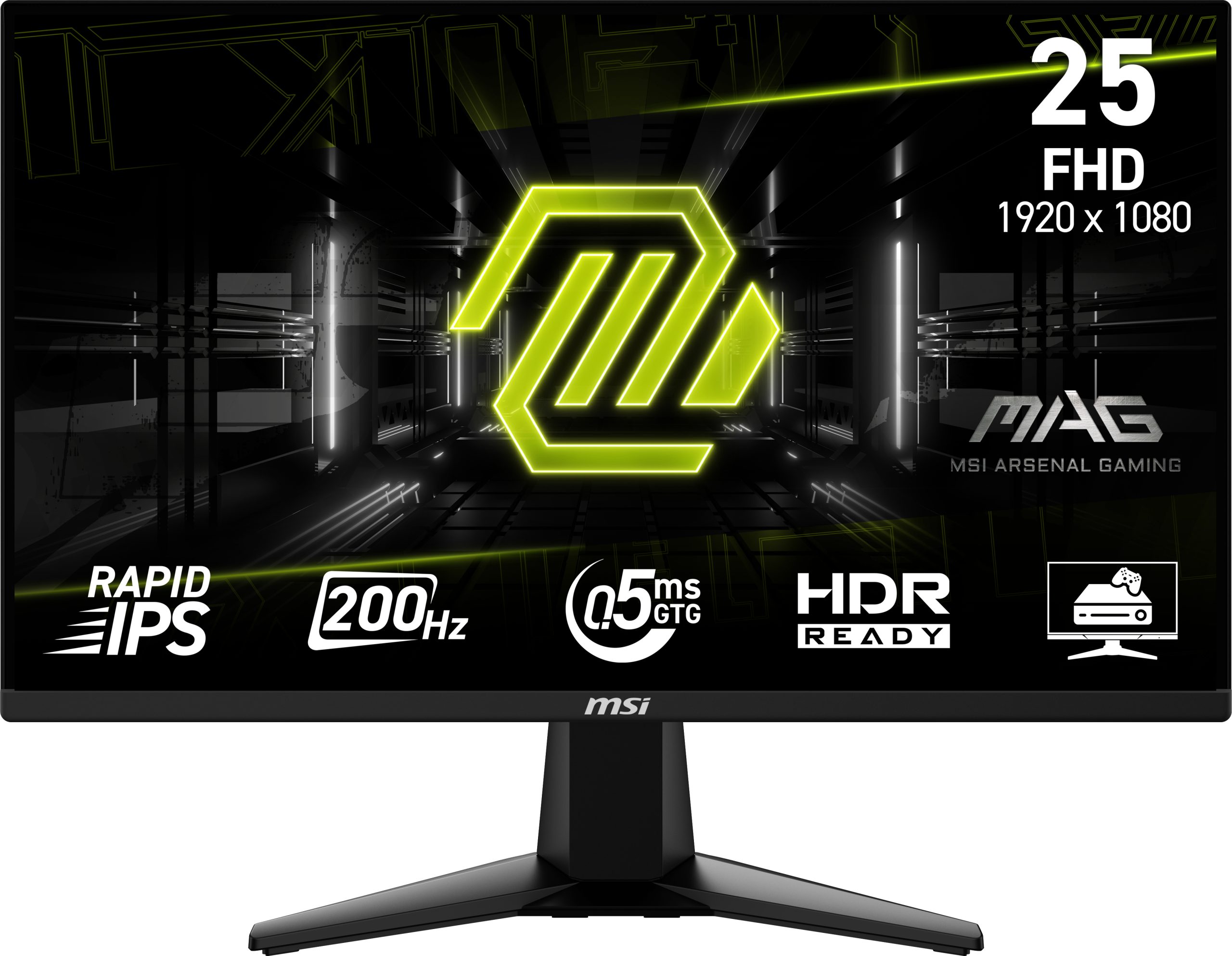 MSI MAG 255F E20 computer monitor 62.2 cm (24.5") 1920 x 1080 pixels Full HD LCD Black - Image 2