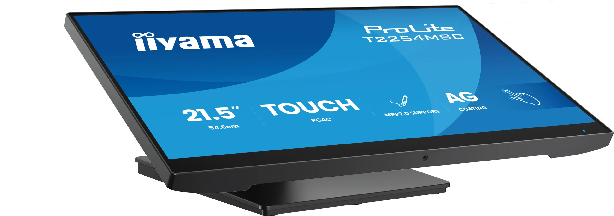 iiyama T2254MSC-B2AG computer monitor 54.6 cm (21.5") 1920 x 1080 pixels Full HD LED Touchscreen Black - Image 3