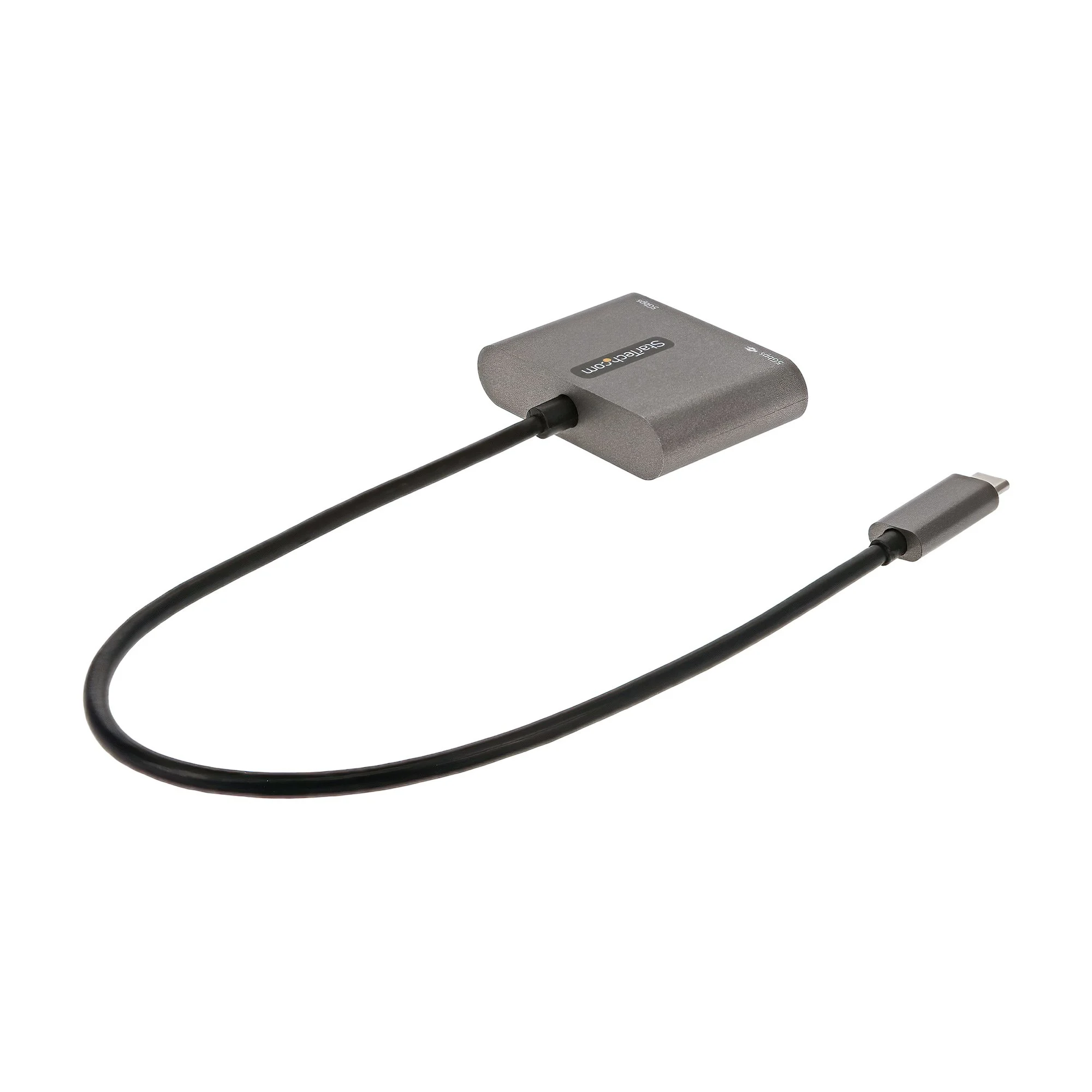 StarTech.com USB C Multiport Adapter, USB-C to HDMI 4K Video, 100W PD Pass-Through, USB 3.0 Hub 5Gbps (1xType-C/1xA), US - Image 3