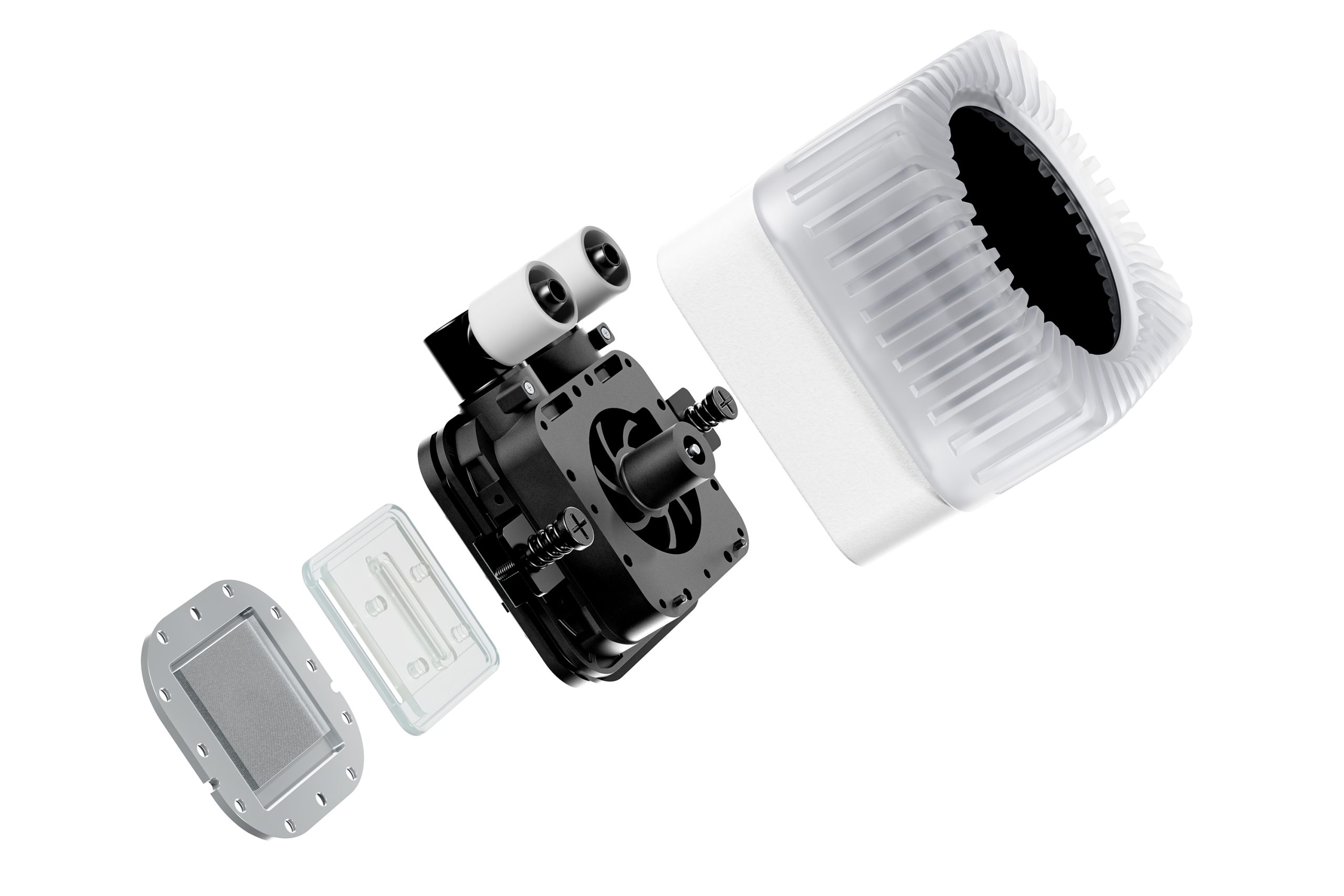 be quiet! Light Loop IO LCD 360 mm White - Image 3