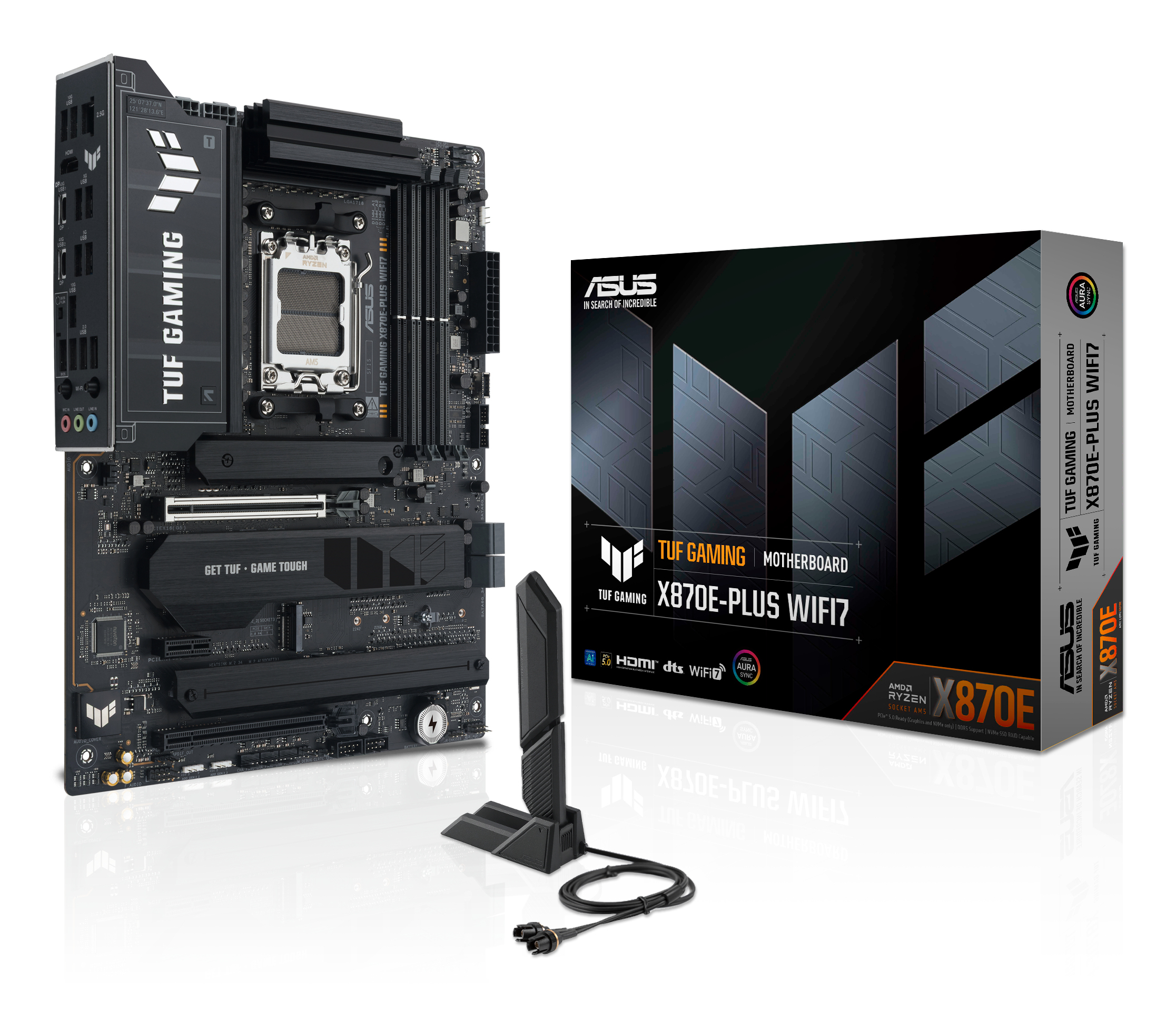 ASUS TUF GAMING X870E-PLUS WIFI7 AMD X870E Socket AM5 ATX - Image 3