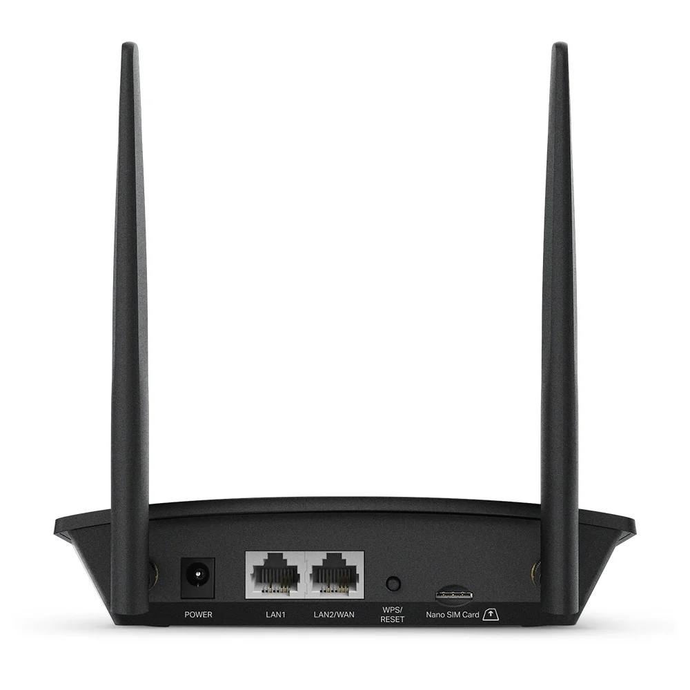 TP-Link TL-MR100 wireless router Fast Ethernet Single-band (2.4 GHz) 4G Black - Image 3
