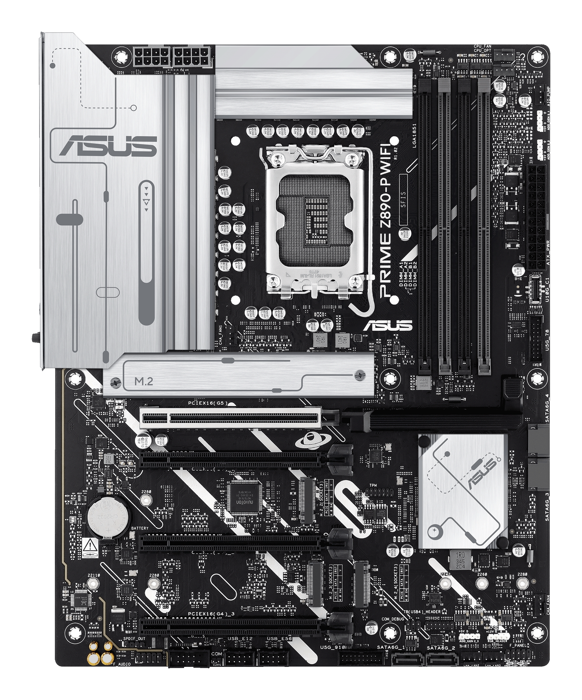 ASUS PRIME Z890-P WIFI Intel Z890 LGA 1851 (Socket V1) ATX - Image 3