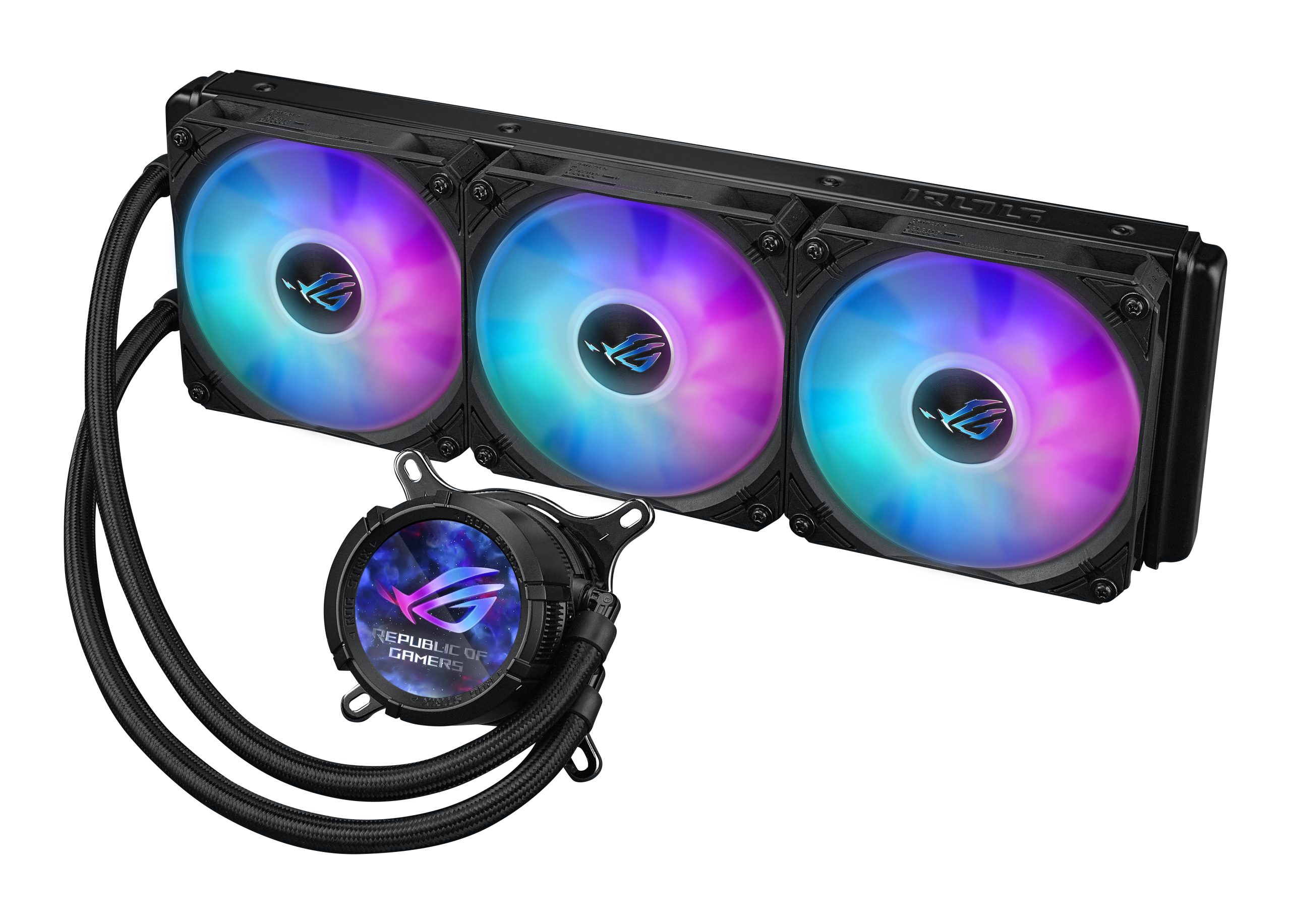 ASUS ROG STRIX LC III 360 ARGB Processor All-in-one liquid cooler 12 cm Black - Image 2
