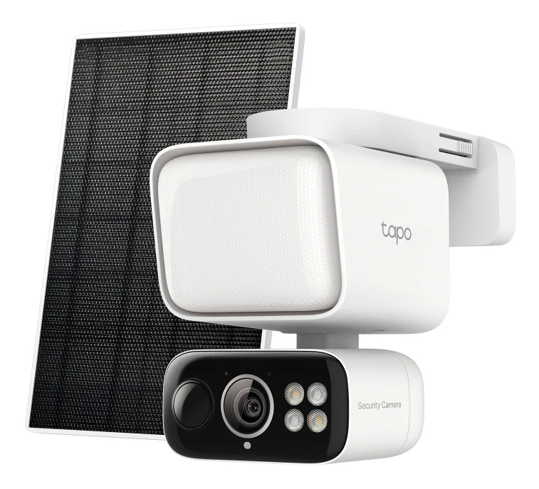 TP-Link Tapo Solar-Powered Floodlight Pan/Tilt Security Camera Kit - Image 2