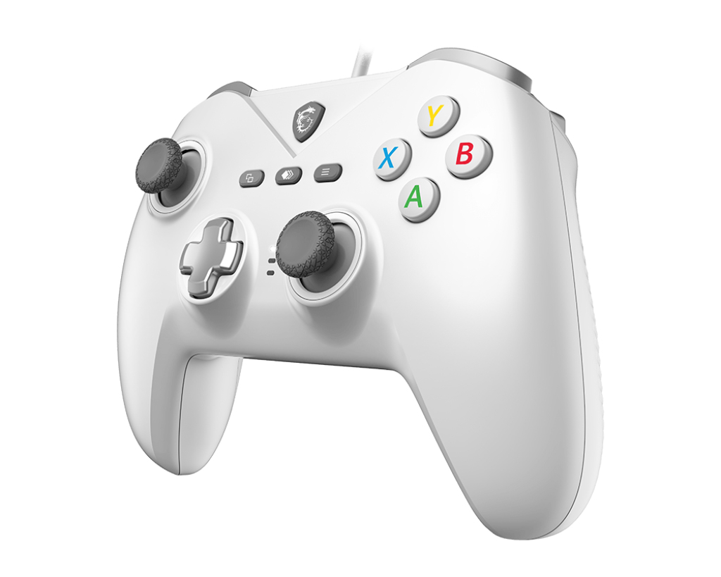 MSI FORCE GC200 WHITE Gaming Controller USB Gamepad Analogue / Digital Android, PC - Image 2