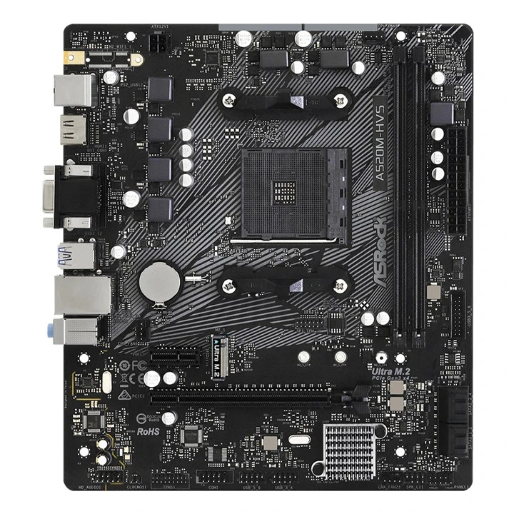 Asrock A520M-HVS AMD A520 Socket AM4 Micro ATX - Image 2