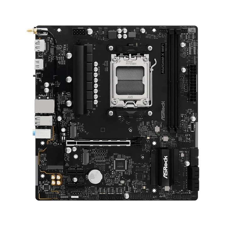 Asrock A620AM-X WiFi AMD A620A Socket AM5 Micro ATX - Image 2