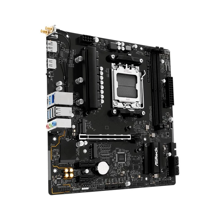 Asrock A620AM-X WiFi AMD A620A Socket AM5 Micro ATX - Image 3