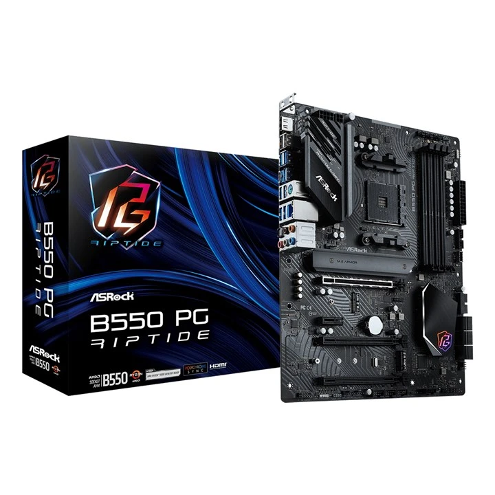 Asrock B550 PG Riptide AMD B550 Socket AM4 ATX - Image 3