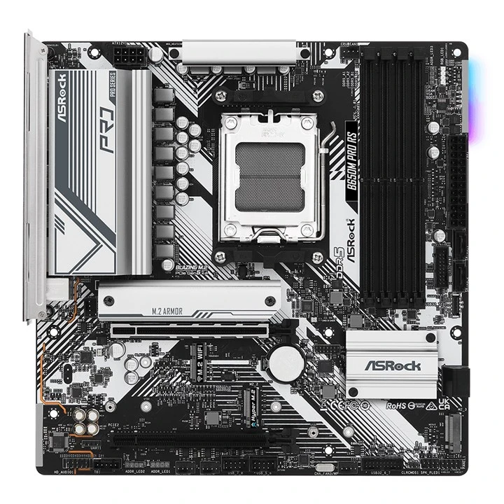 Asrock B650M Pro RS AMD B650 Socket AM5 Micro ATX - Image 3
