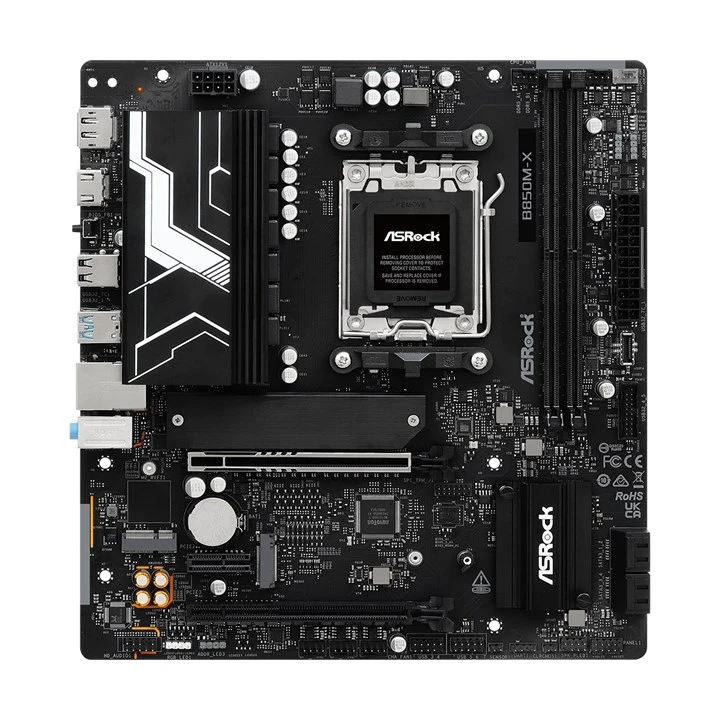 Asrock B850M-X R2.0 AMD B850 Socket AM5 Micro ATX - Image 2