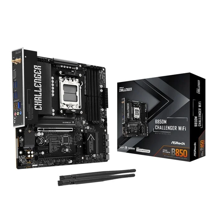 Asrock B850M Challenger WiFi AMD B850 Socket AM5 micro ATX