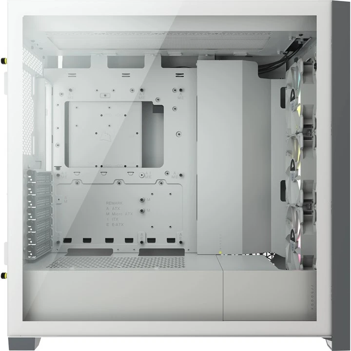 Corsair iCUE 5000X RGB Midi Tower White - Image 3