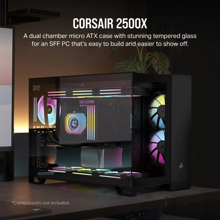 Corsair 2500D AIRFLOW Midi Tower Black - Image 2