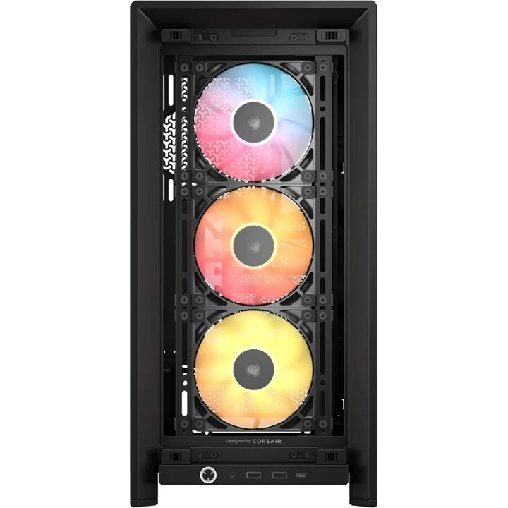 Corsair FRAME 4000D RS ARGB Midi Tower Black - Image 2