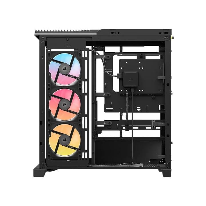 Corsair 4500X LX-R RGB Tempered Glass Mid-Tower, Black Midi Tower - Image 2