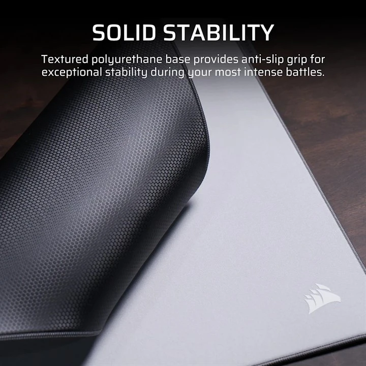Corsair MM PRO Control Medium Esports-Tuned Cloth Mouse Pad - Gray - Image 3