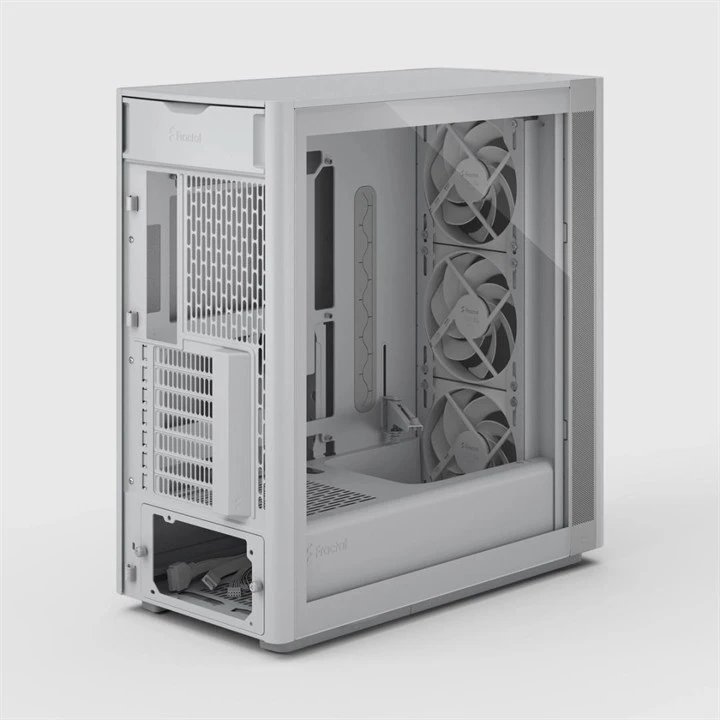 Fractal Design Define One Light TG Clear Tint Midi Tower White - Image 2