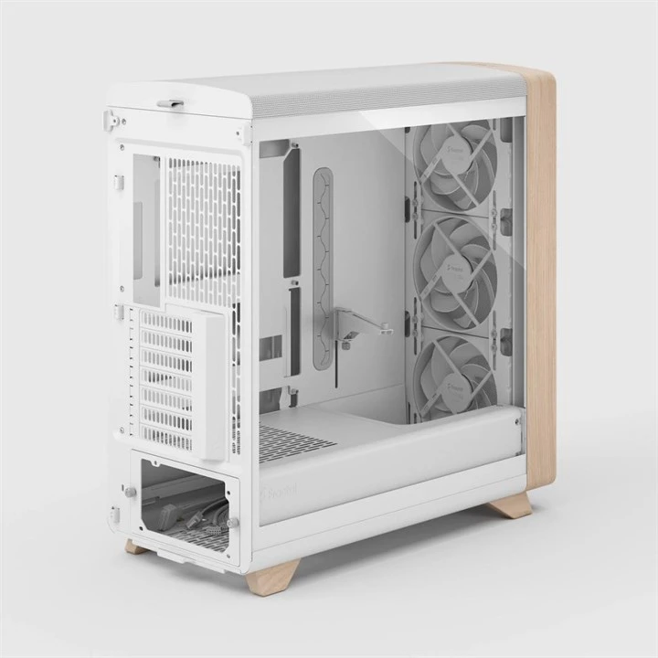 Fractal Design Summit Chalk White TG Clear Tint Midi Tower - Image 2