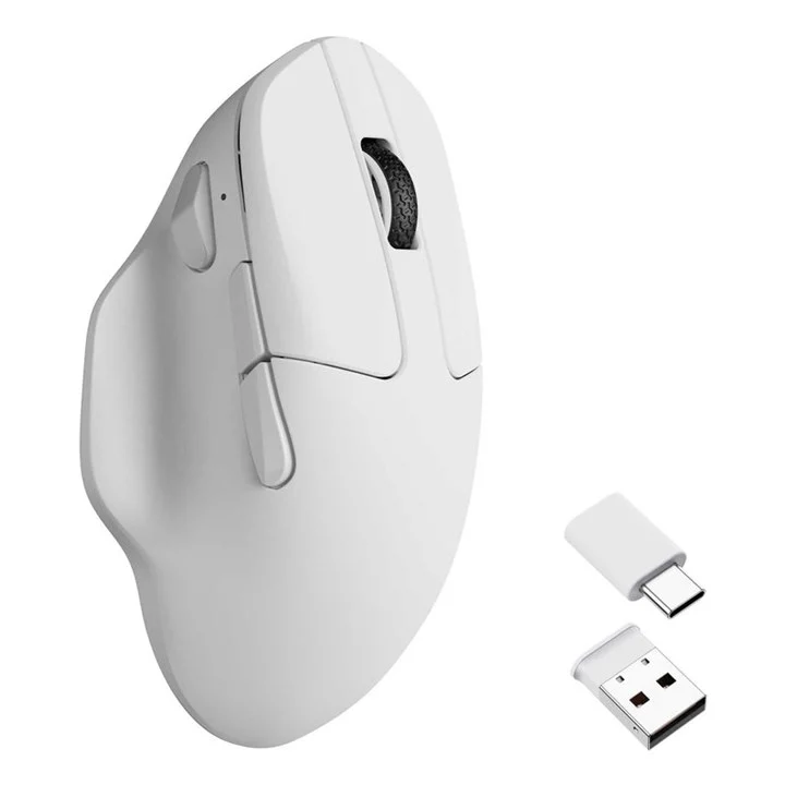 Keychron M7-A24 mouse Home Ambidextrous RF Wireless + Bluetooth + USB Type-C Optical 30000 DPI