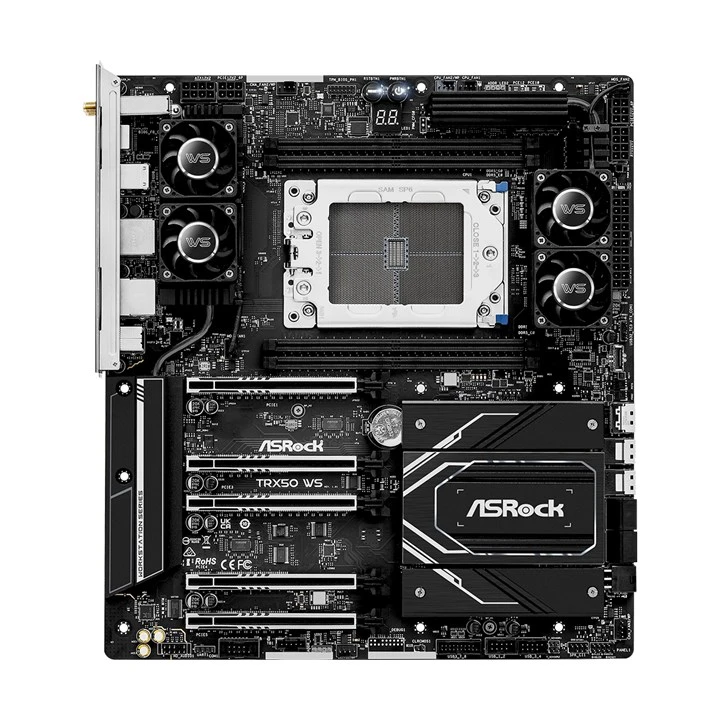 Asrock TRX50 WS AMD TRX50 Socket sTR5 Extended ATX - Image 2